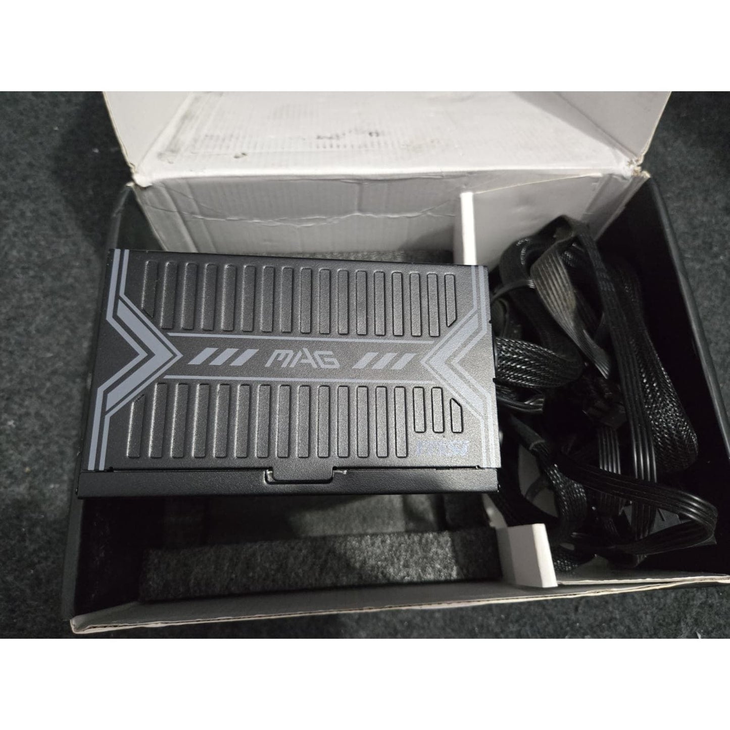 MSI MAG A750BN Power Supply Unit - 750W, 80 Plus Bronze Used PSU - Computify.in