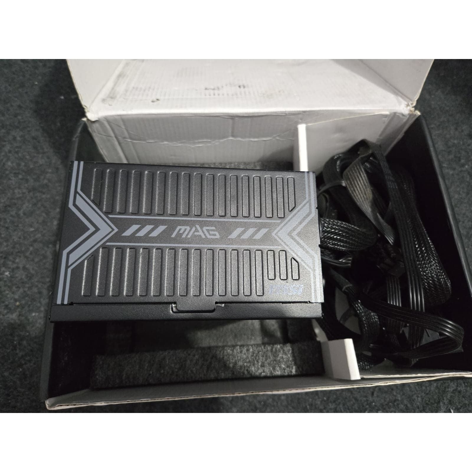 MSI MAG A750BN Power Supply Unit - 750W, 80 Plus Bronze Used PSU - Computify.in