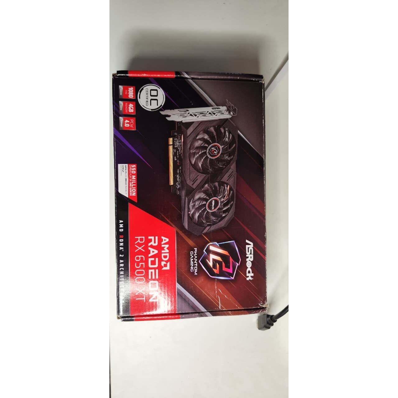 ASRock Radeon RX 6500XT Phantom Gaming 4GB Used GPU - Computify.in