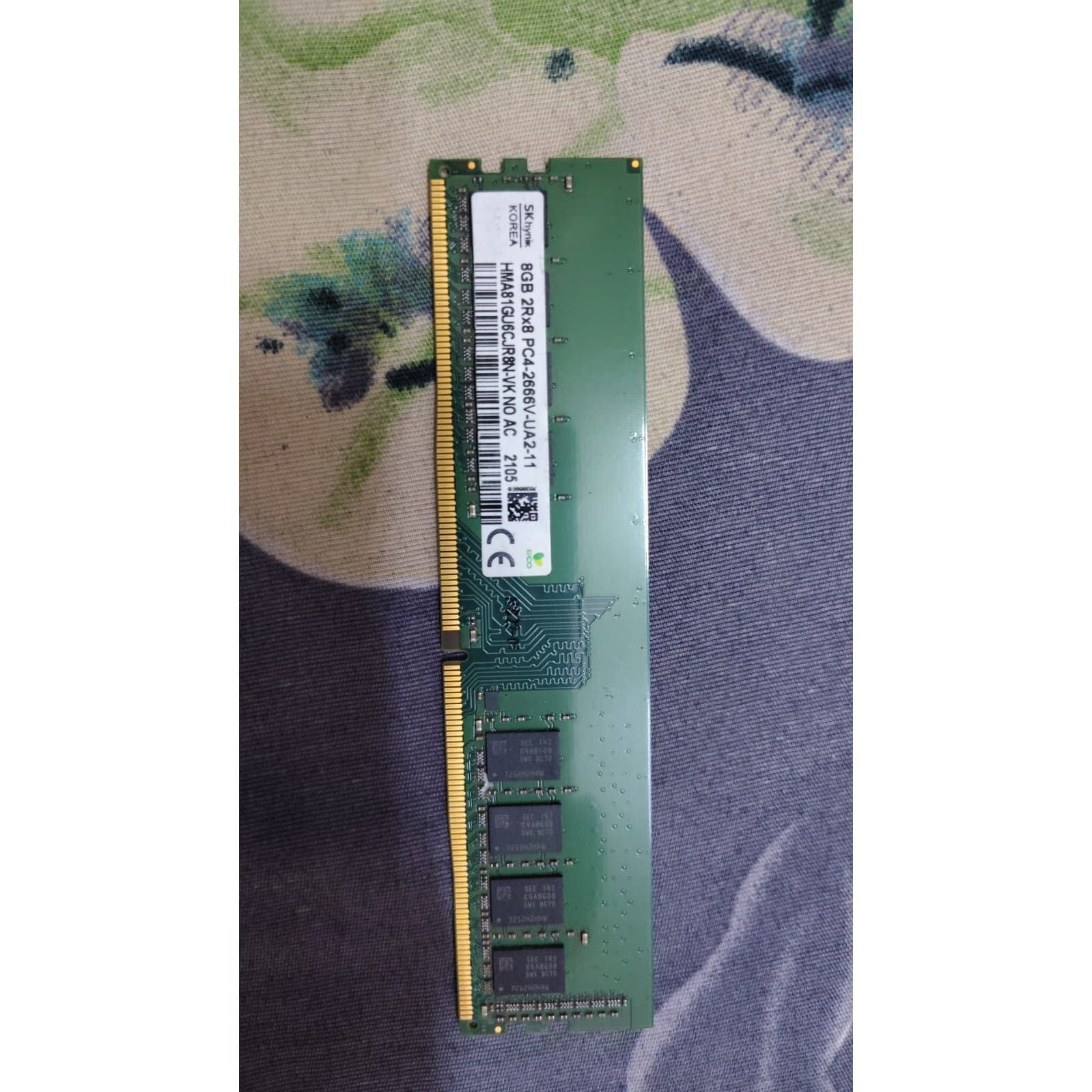 SK hynix 8GB DDR4-2666 DIMM メモリ　USED SK hynix 8GB DDR4 2666 Desktop DIMM RAM 1Rx8 PC4-21300 for DELL HP