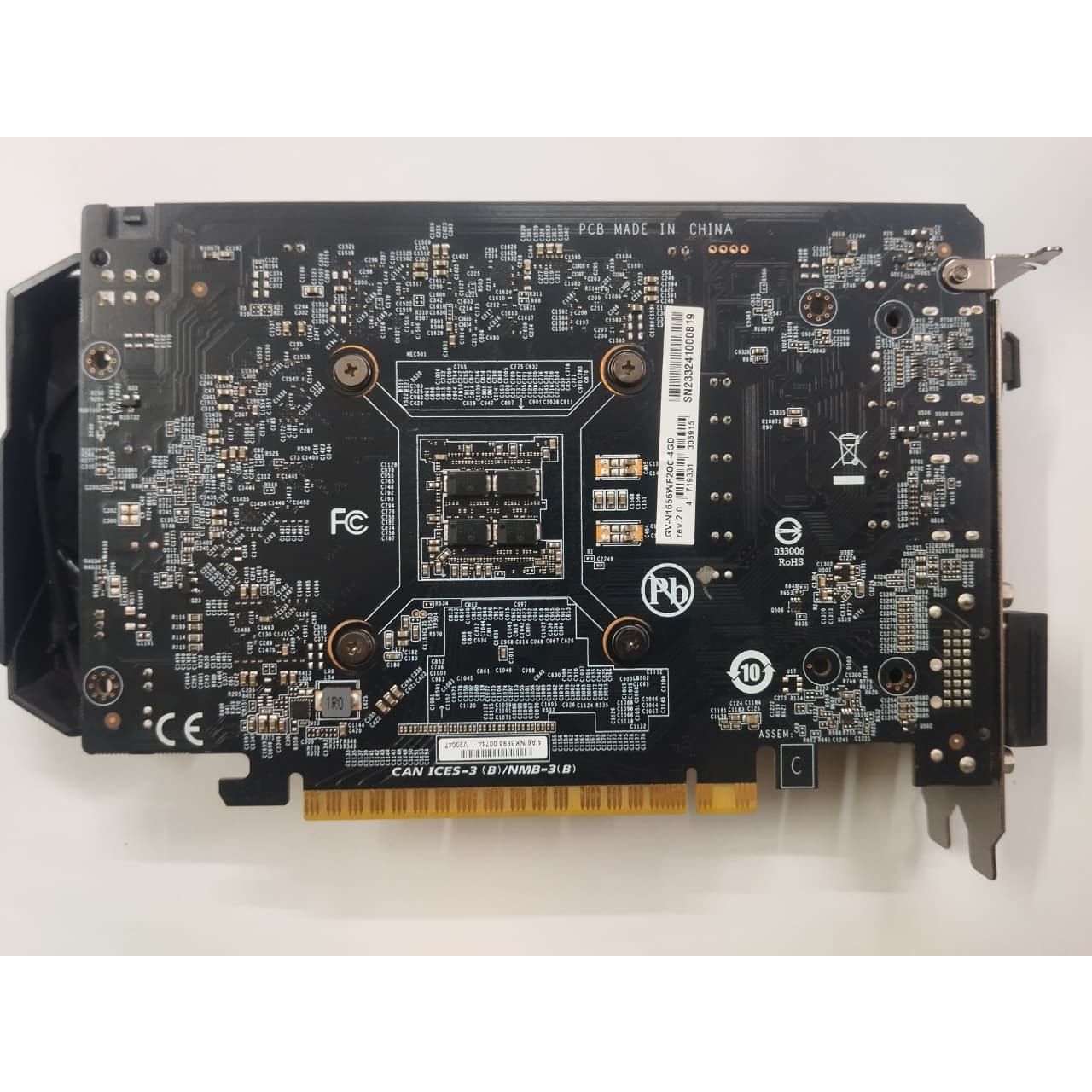Gigabyte GeForce GTX 1650 4GB Windforce GDDR6 Used GPU