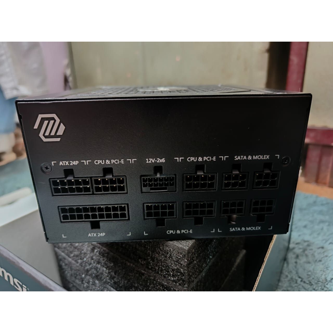MSI MAG A850GL PCIE5 850 Watts Power Supply Used PSU - Computify.in