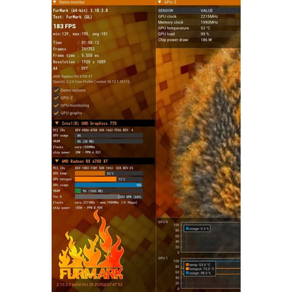 ASUS Dual AMD Radeon RX 6700 XT 12GB Used GPU - Computify.in