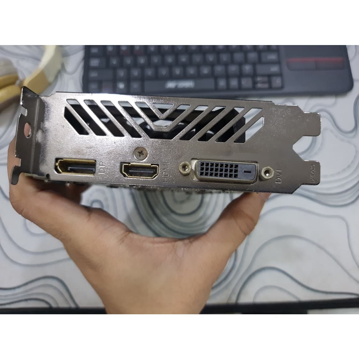 Gigabyte GeForce GTX 1050 Ti Windforce OC 4GB Used GPU