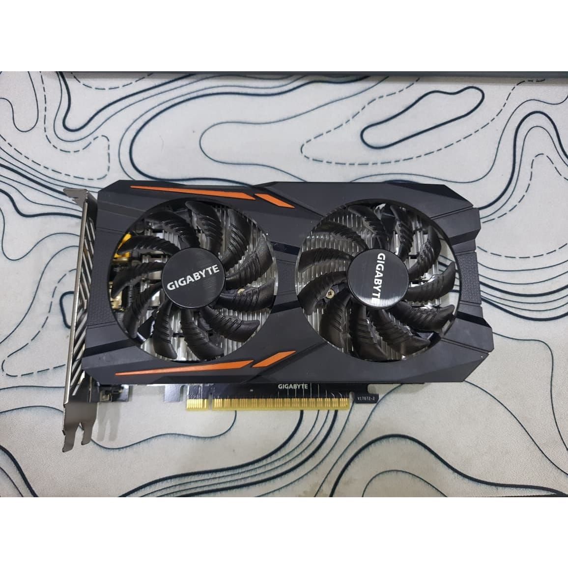 Gigabyte GeForce GTX 1050 Ti Windforce OC 4GB Used GPU