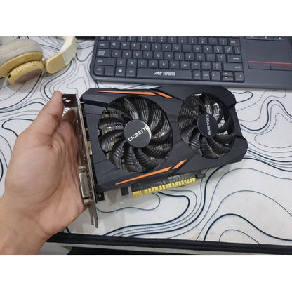 Gigabyte GeForce GTX 1050 Ti Windforce OC 4GB Used GPU