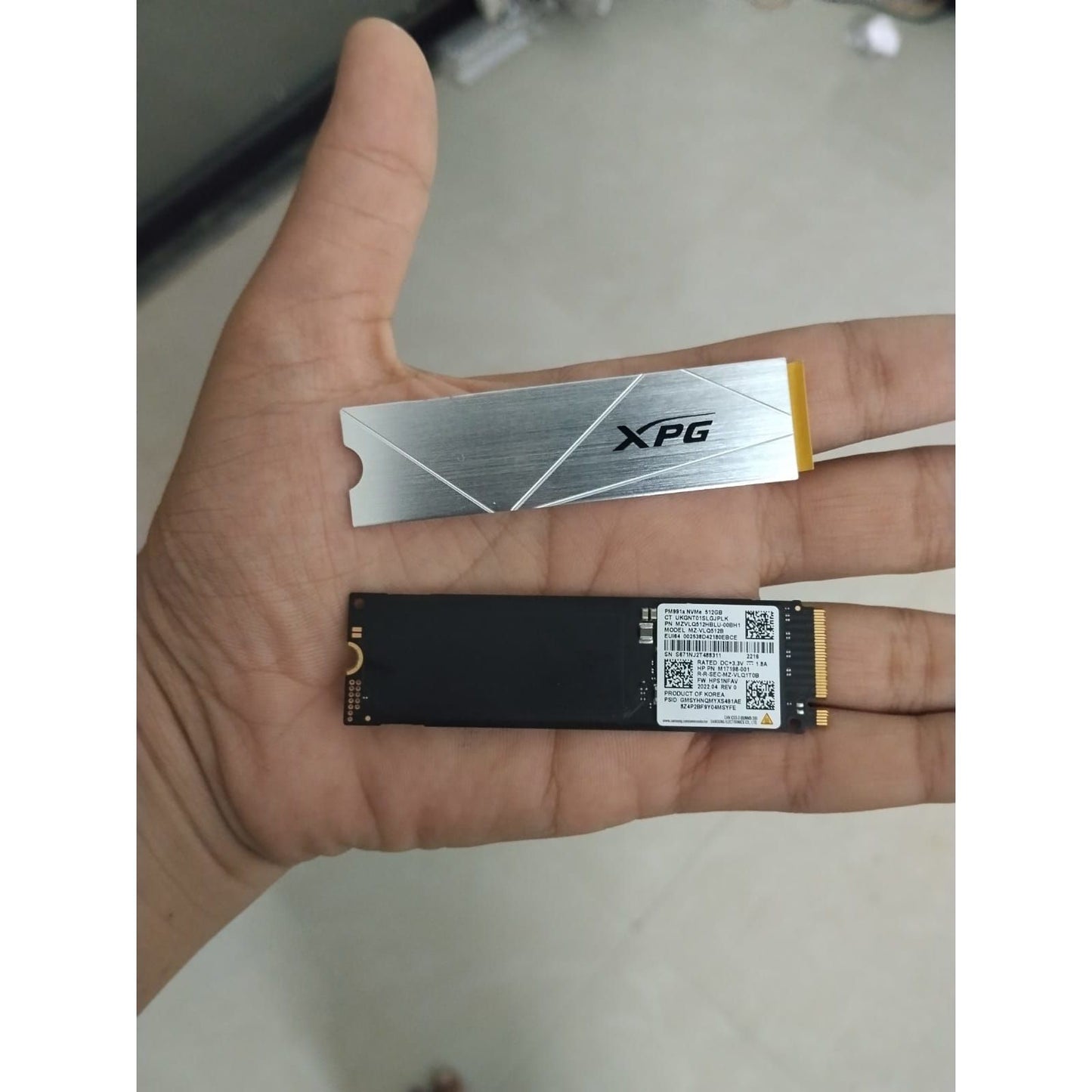 Samsung PM991a 512 GB NVMe (2280) Internal SSD M.2 Used SSD