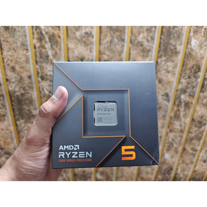 AMD Ryzen 5 7600 5.1 GHz AM5 Socket 6 Cores 12 Threads Used CPU - Computify.in