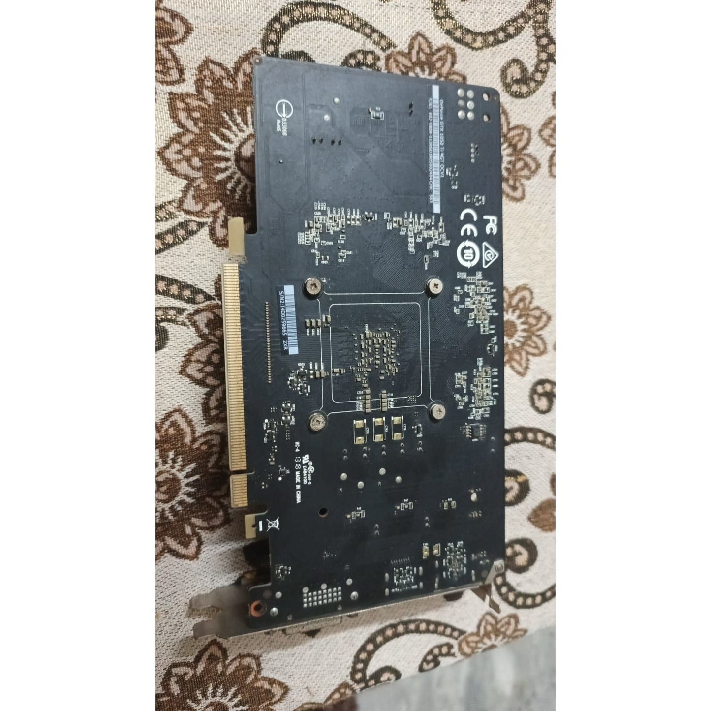 MSI GeForce GTX 1050Ti 4GT OCV1 4GB Used GPU