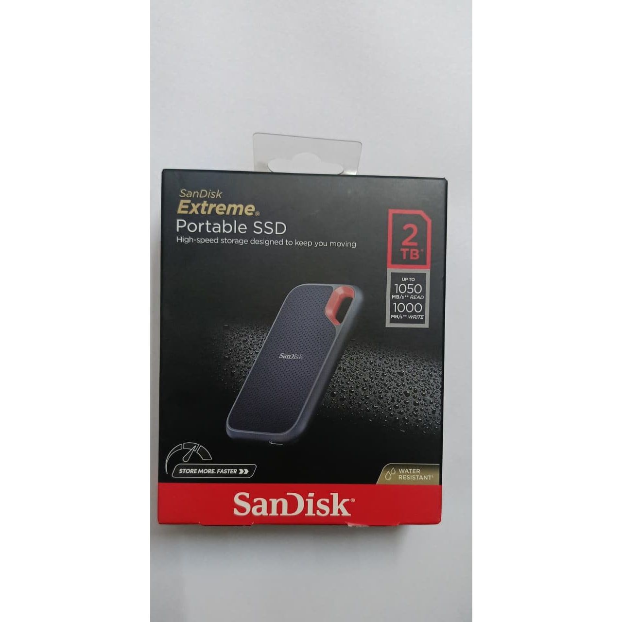 SanDisk 2TB Extreme Portable SSD, 1050MB/s Read speed, USB 3.2 Used SSD - Computify.in