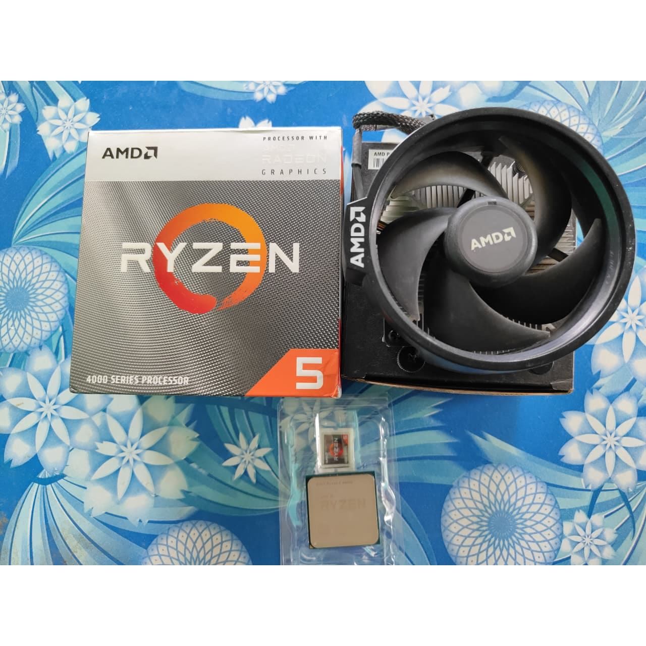 AMD Ryzen 5 4600G 4.2 GHz AM4 Socket 6 Cores 12 Threads Used CPU - Computify.in