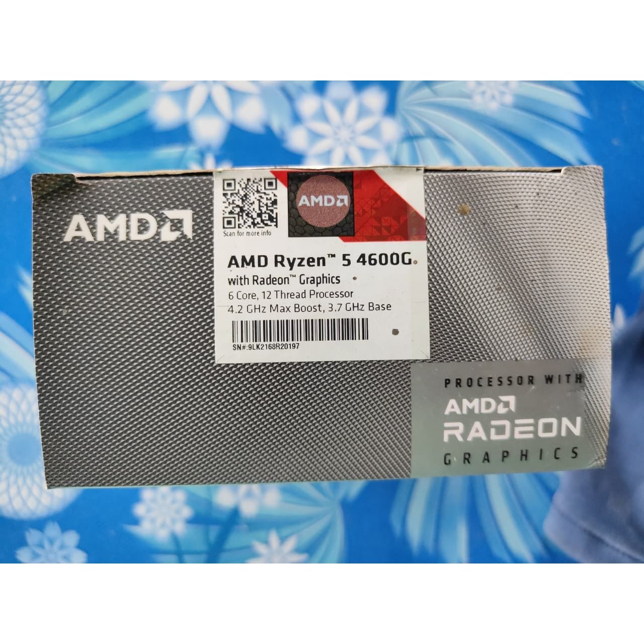 AMD Ryzen 5 4600G 4.2 GHz AM4 Socket 6 Cores 12 Threads Used CPU - Computify.in
