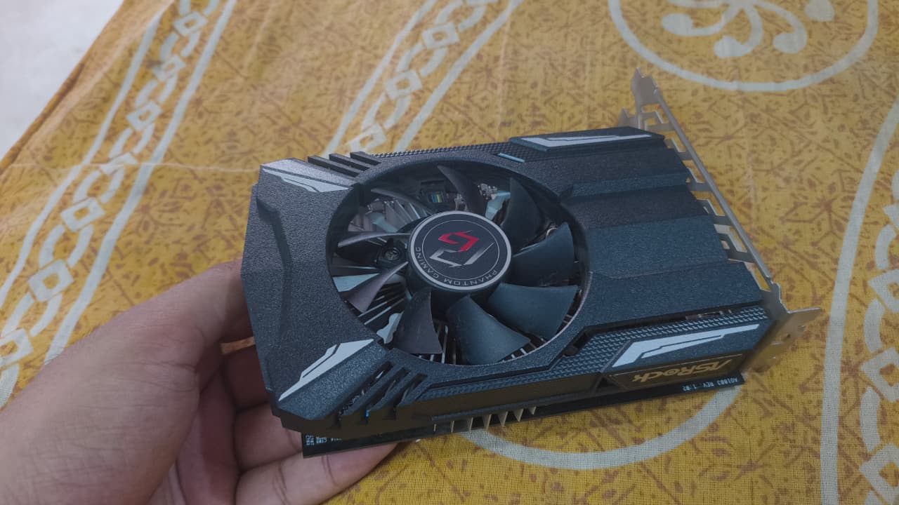 ASRock RX 550 Phantom Gaming 4GB GDDR5 Used GPU