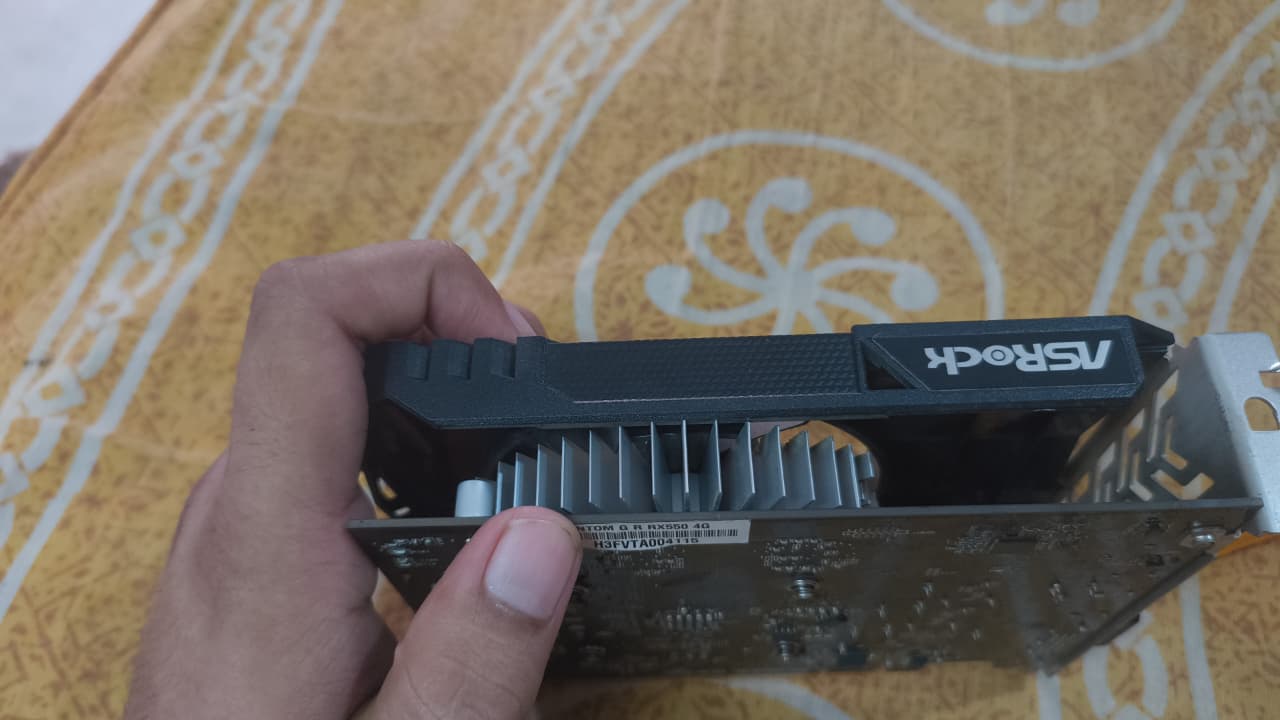 ASRock RX 550 Phantom Gaming 4GB GDDR5 Used GPU