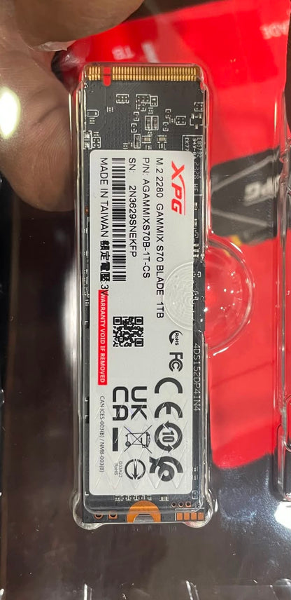 Adata XPG Gammix S70 Blade 1TB Used SSD