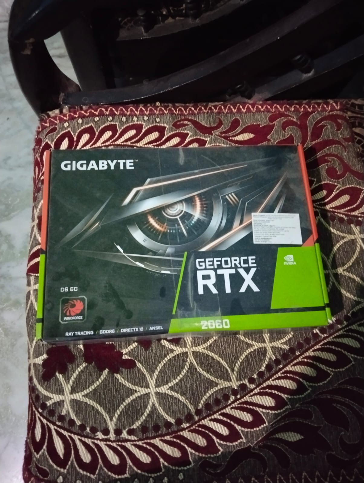 Gigabyte GeForce RTX 2060 OC 6GB Used GPU