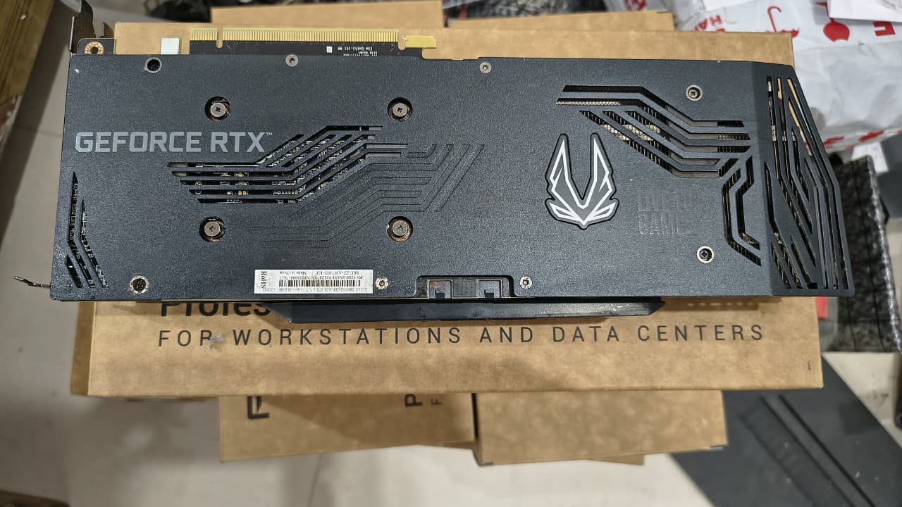 Buy the Zotac Gaming GeForce RTX 3070 Ti Trinity Black 8GB Used