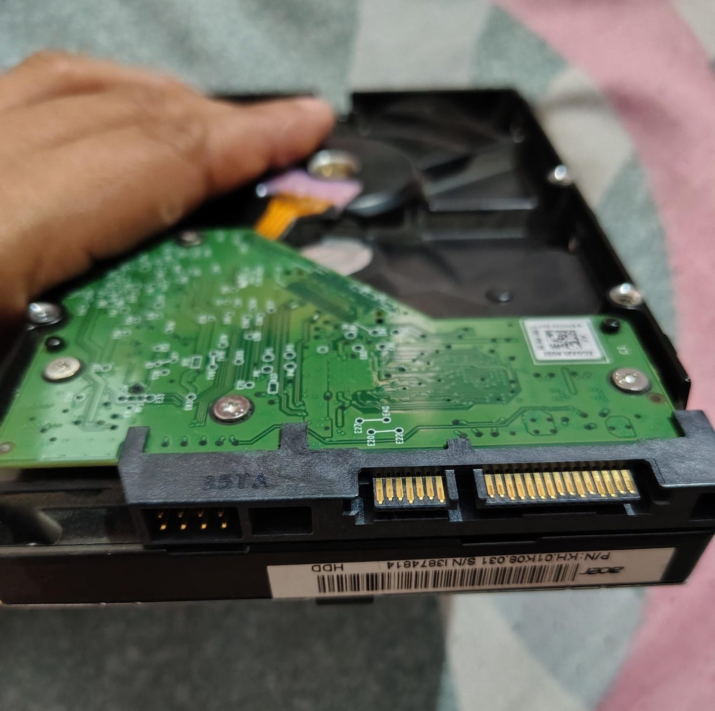 Western digital WD blue 1TB Internal HDD 3.5 inch  Used HDD