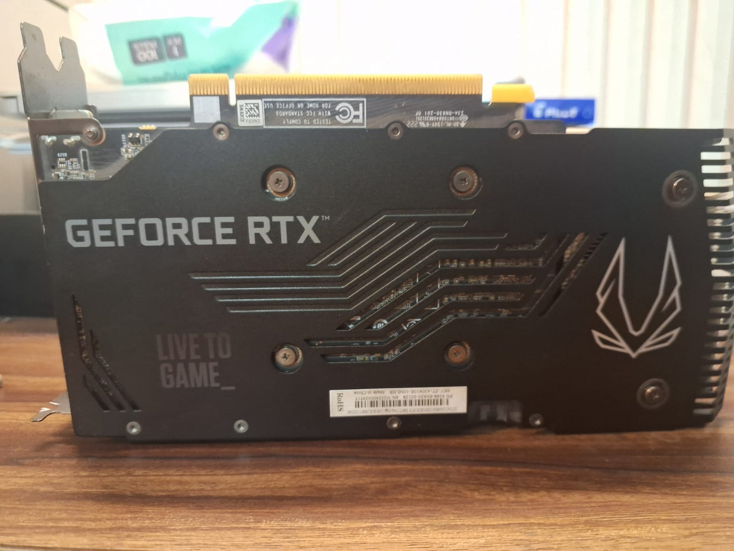 ZOTAC GeForce RTX 3060ti Twin Edge Gaming 8GB Used GPU