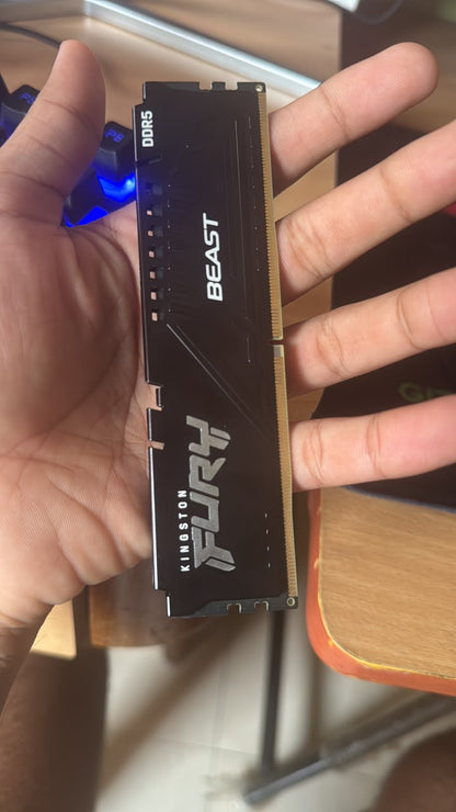Kingston FURY Beast 16GB DDR5 5200MHz Used RAM
