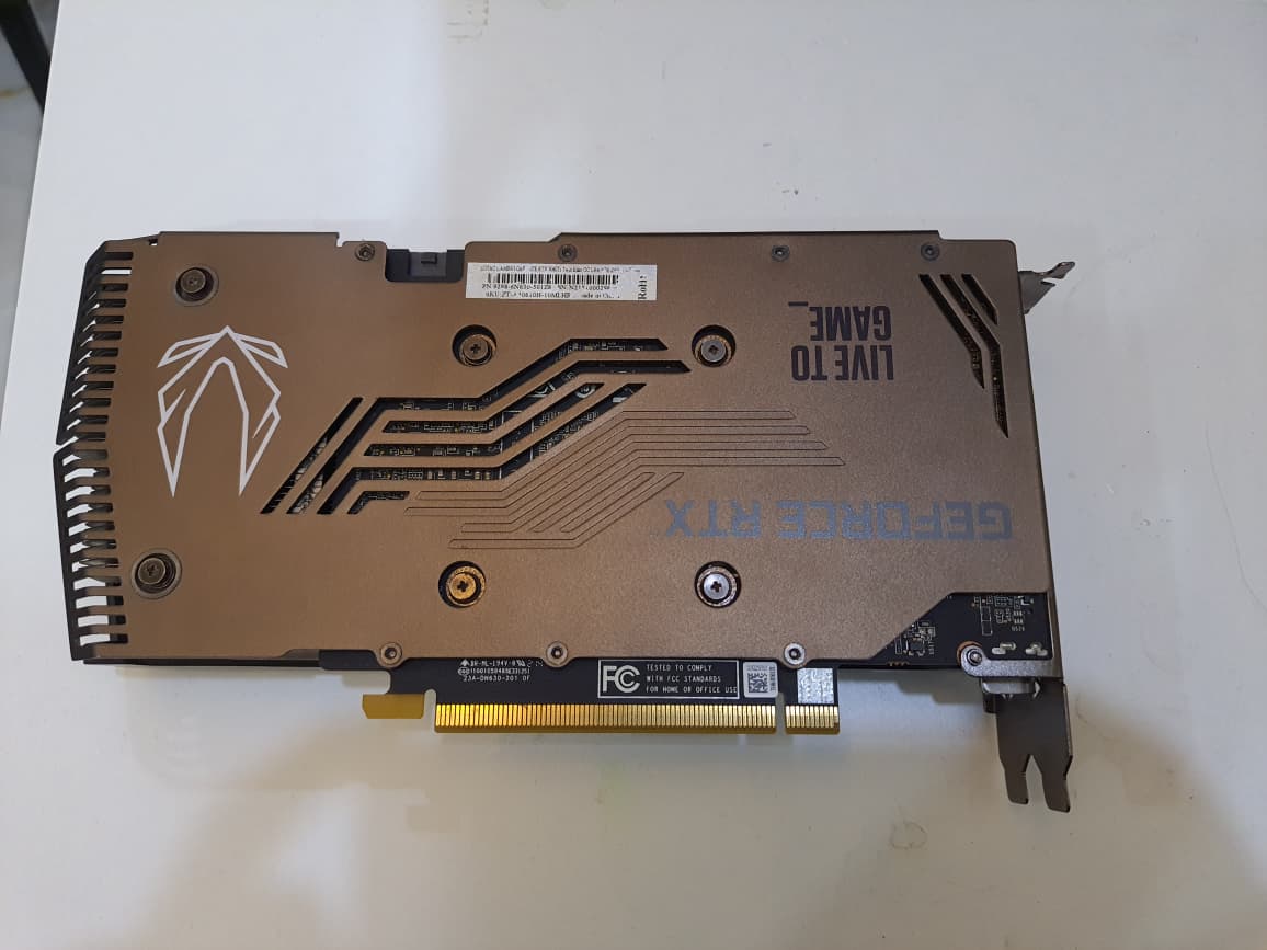 ZOTAC GeForce RTX 3060ti Twin Edge Gaming 8GB Used GPU