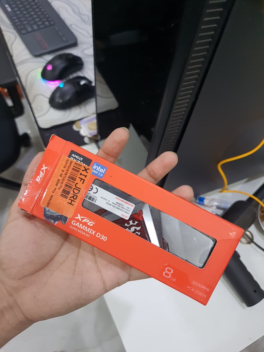 XPG ADATA GAMMIX D30 8GB (8x1) DDR4 3200MHZ Used RAM
