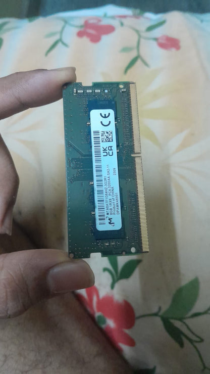 Micron 8GB DDR4 3200MHZ SODIMM Used Laptop RAM
