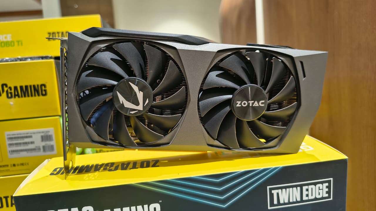 ZOTAC GeForce RTX 3060ti Twin Edge Gaming 8GB Used GPU
