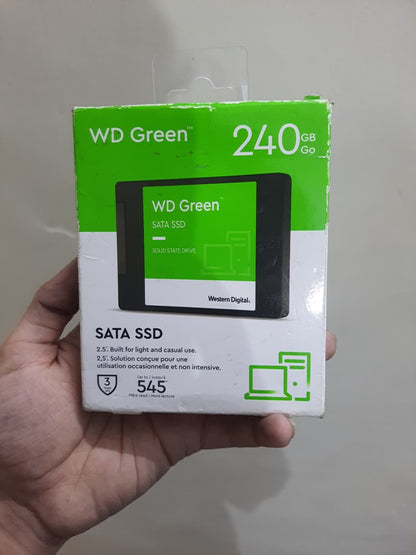 Western Digital WD Green SATA III 2.5" 240GB Internal SSD  Used SSD