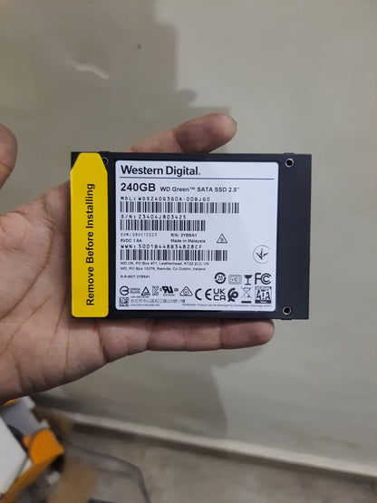 Western Digital WD Green SATA III 2.5" 240GB Internal SSD  Used SSD