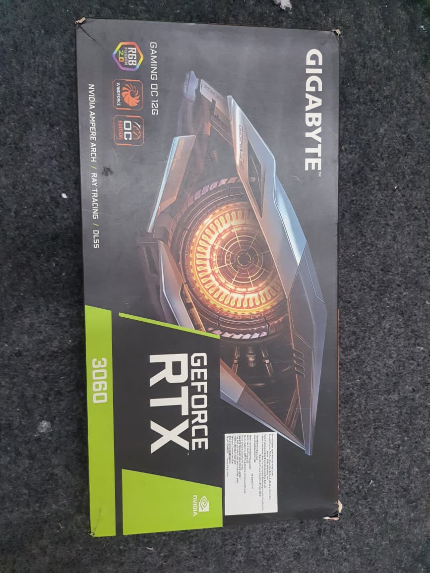 Gigabyte GeForce RTX 3060 GAMING OC 12GB Used GPU
