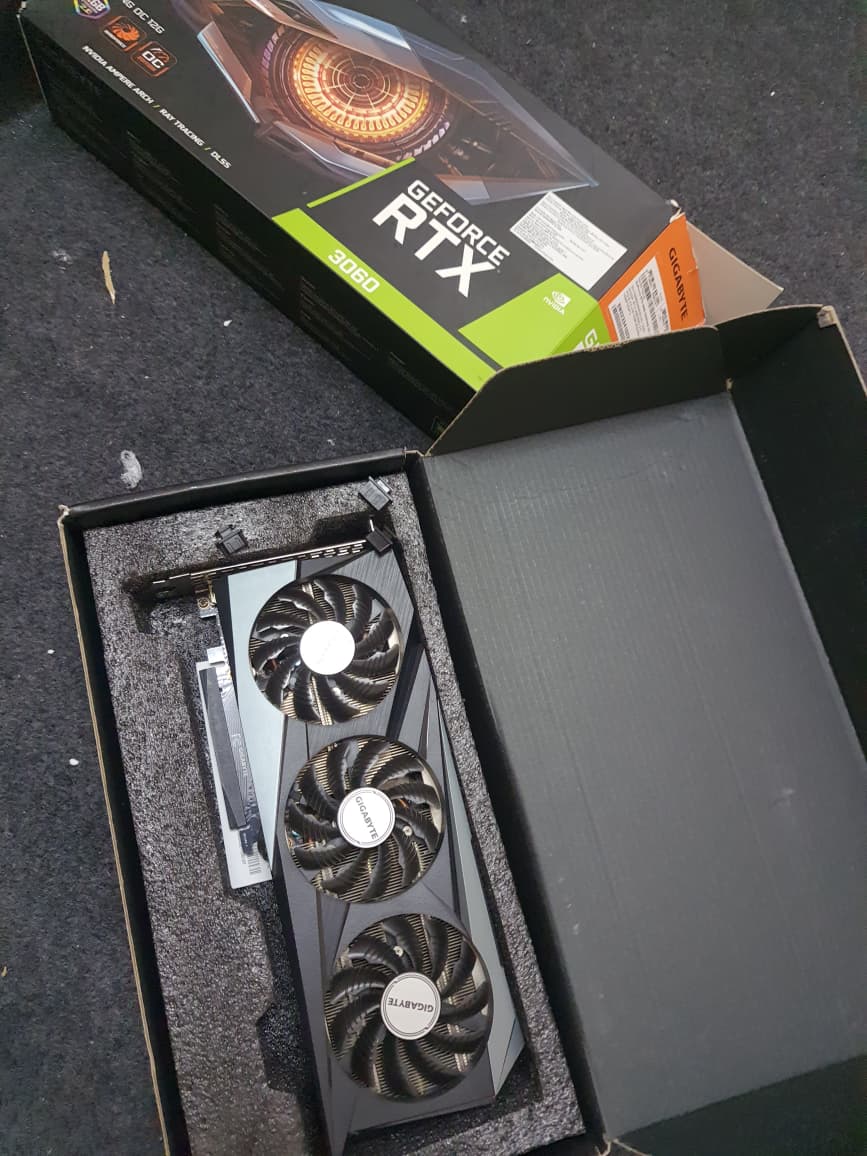Gigabyte GeForce RTX 3060 GAMING OC 12GB Used GPU