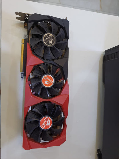 COLORFUL RTX 3070 NB Battle AX Triple Fan 8GB Used GPU