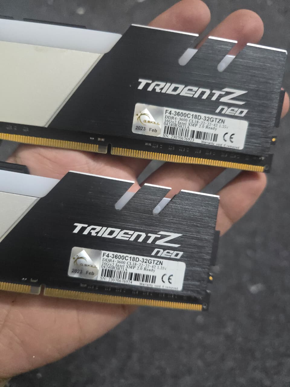 G.Skill Trident Z Neo 32GB (2x16GB) DDR4 3600MHz Used RAM