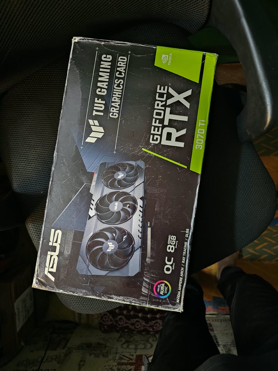 ASUS TUF NVIDIA RTX 3070 Ti 8GB Used GPU