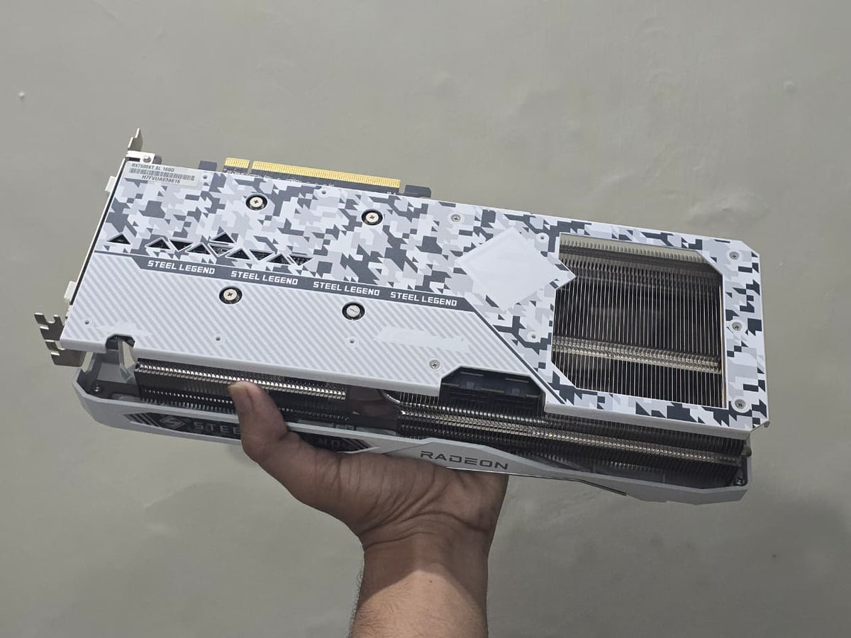 ASROCK Radeon RX 7600 XT Steel Legend OC 16GB Used GPU