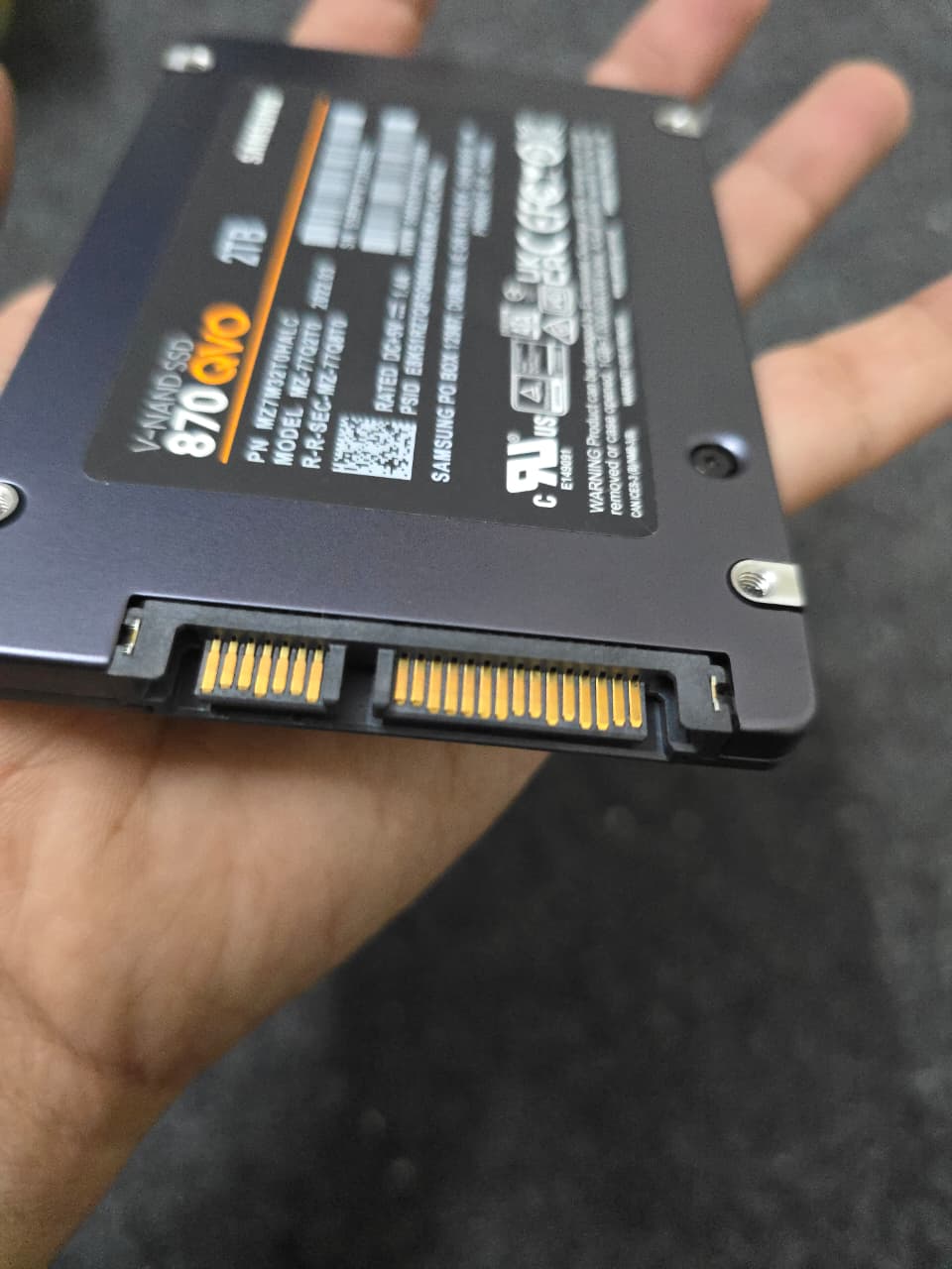 SAMSUNG 870 QVO SATA III 2.5" 2TB Internal SSD  Used SSD