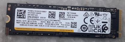 Samsung PM9F1 512GB PCIe Gen4 NVMe Used SSD