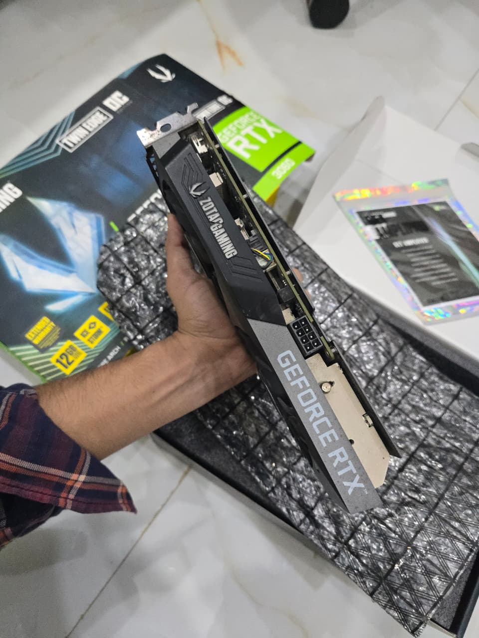 ZOTAC GeForce RTX 3060 Twin Edge Gaming 12GB Used GPU