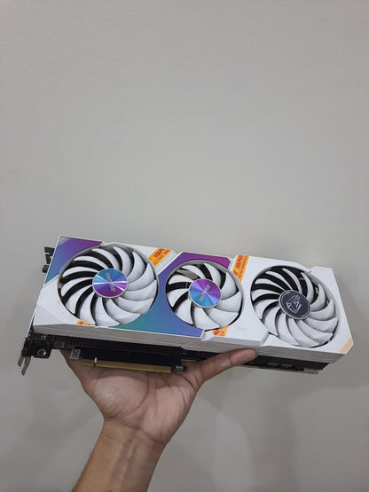 COLORFUL iGame GeForce RTX 3070 Ultra W OC Triple Fan 8GB Used GPU