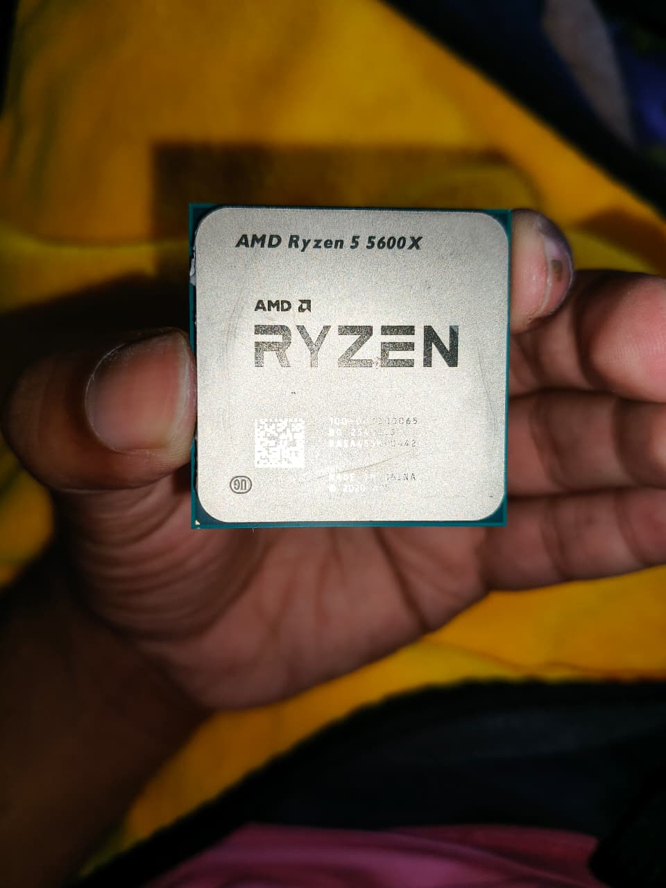 AMD Ryzen 5 5600X 4.6 GHz AM4 Socket 6 Cores 12 Threads Used CPU