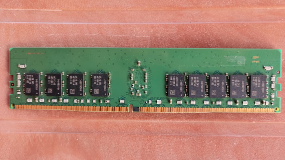 Samsung 16GB DDR4 2933MHZ ECC server ram Used RAM