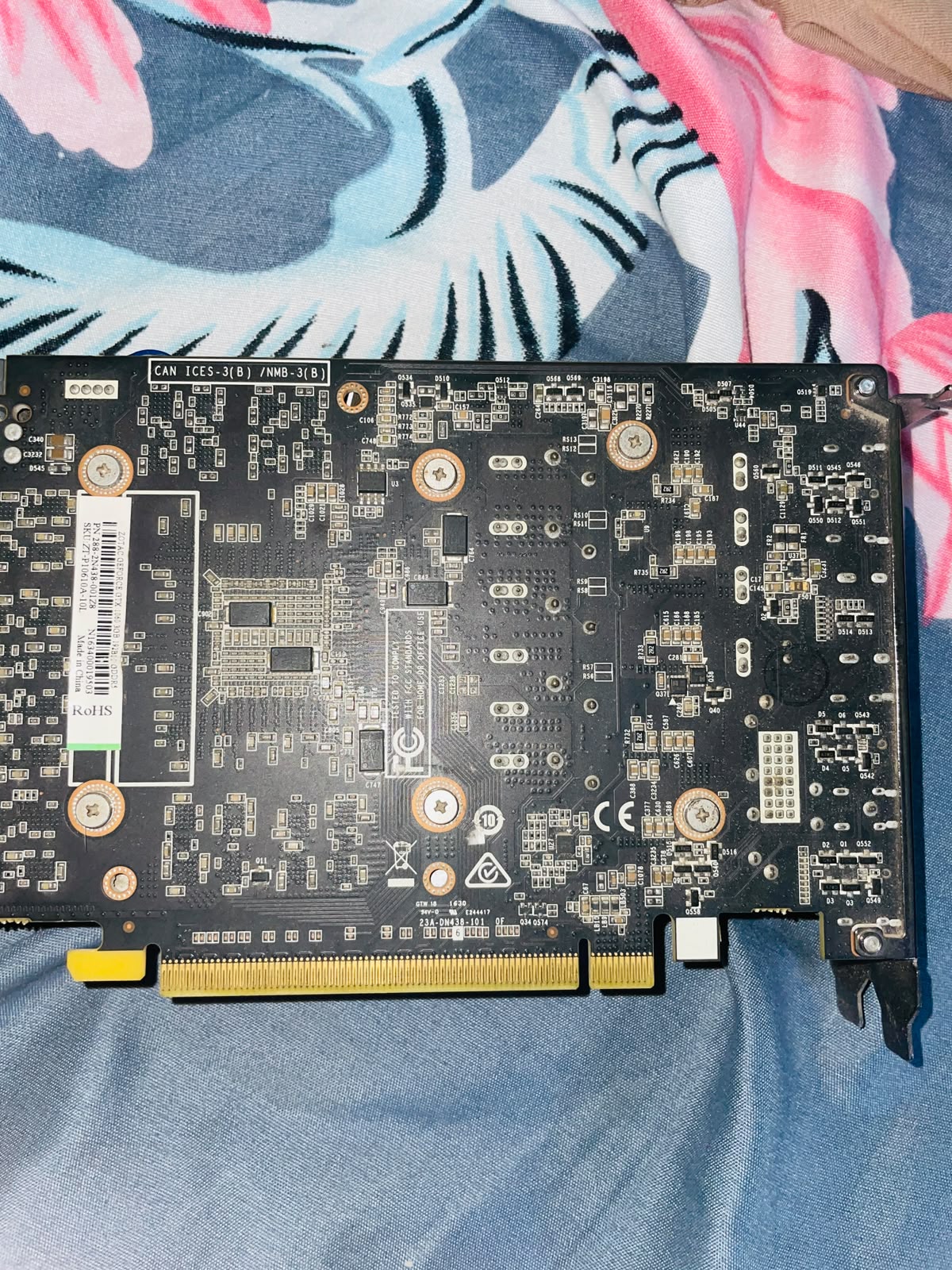 ZOTAC GeForce GTX 1060 Mini 3GB Used GPU