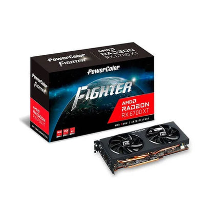 POWERCOLOR Radeon RX 6700 XT Fighter 12GB Used GPU
