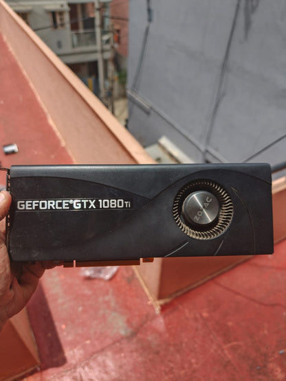 ZOTAC GeForce GTX 1080 Ti Blower 11GB Used GPU