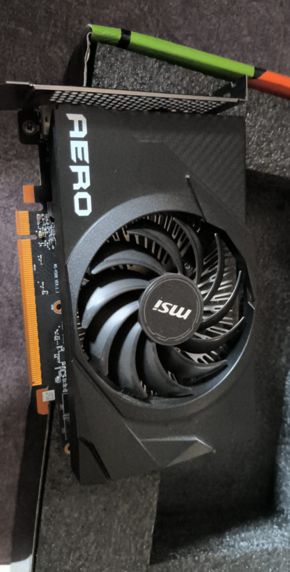 MSI Radeon RX 6400 AERO ITX 4GB Used GPU