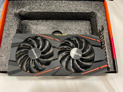GIGABYTE RX 590 Gaming 2X Windforce Fans 8GB Used GPU