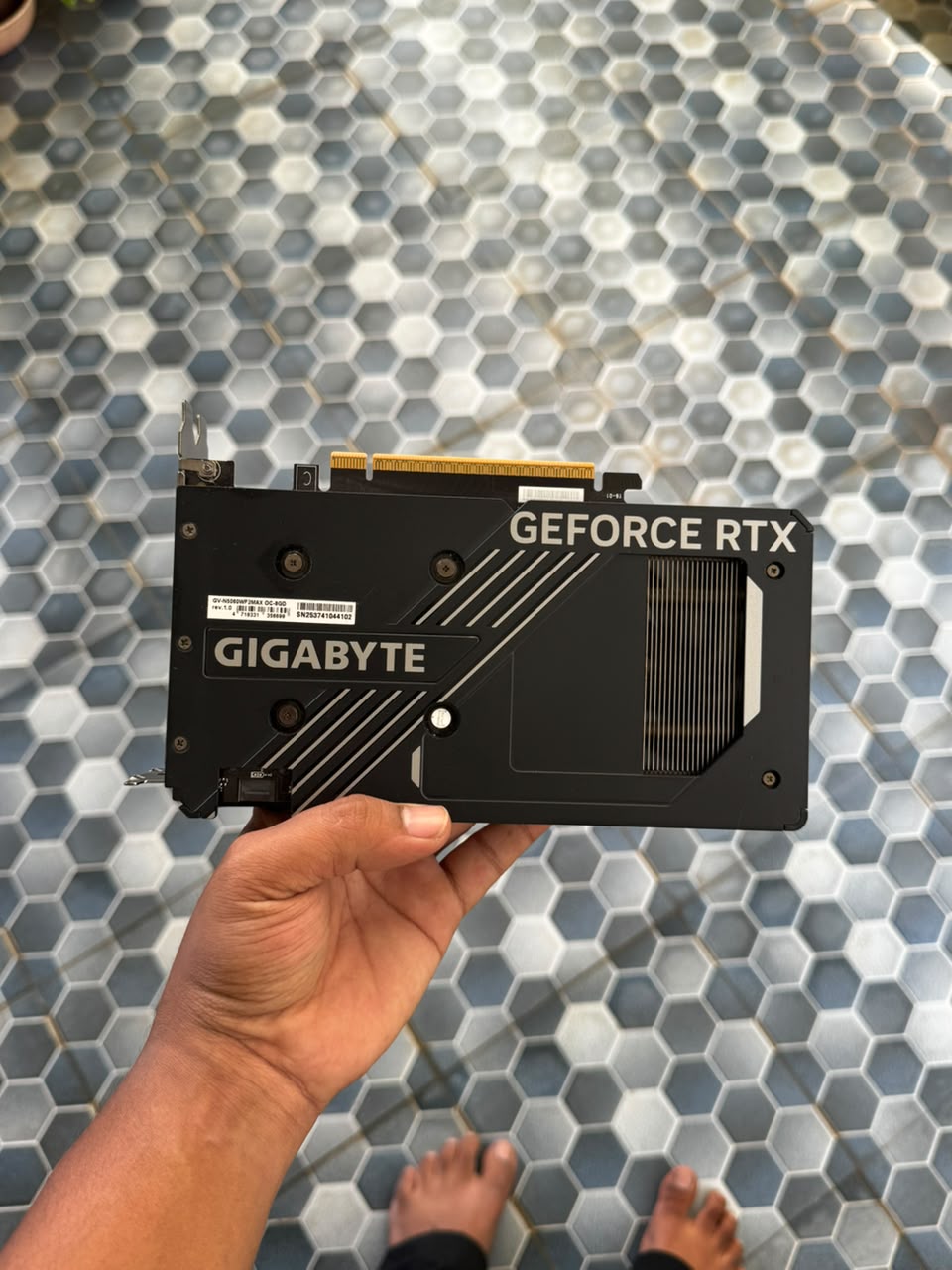 GIGABYTE GeForce RTX 5060 WINDFORCE MAX OC 8GB GDDR7 Used GPU