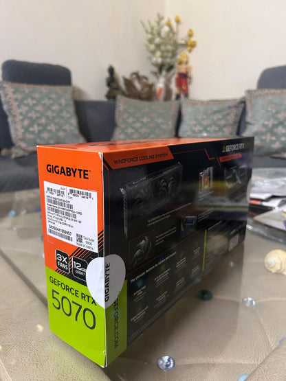 Gigabyte NVIDIA GeForce RTX 5070 Windforce OC SFF 12GB GDDR7 Used GPU