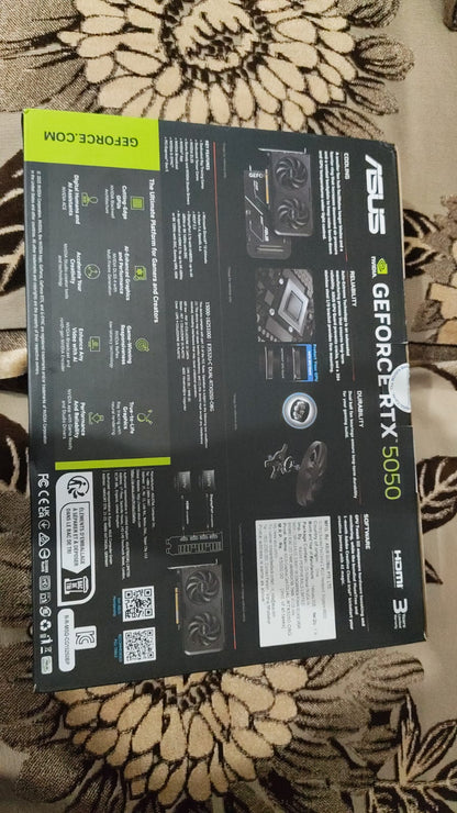 ASUS Dual GeForce RTX 5050 OC Edition 8GB Used GPU